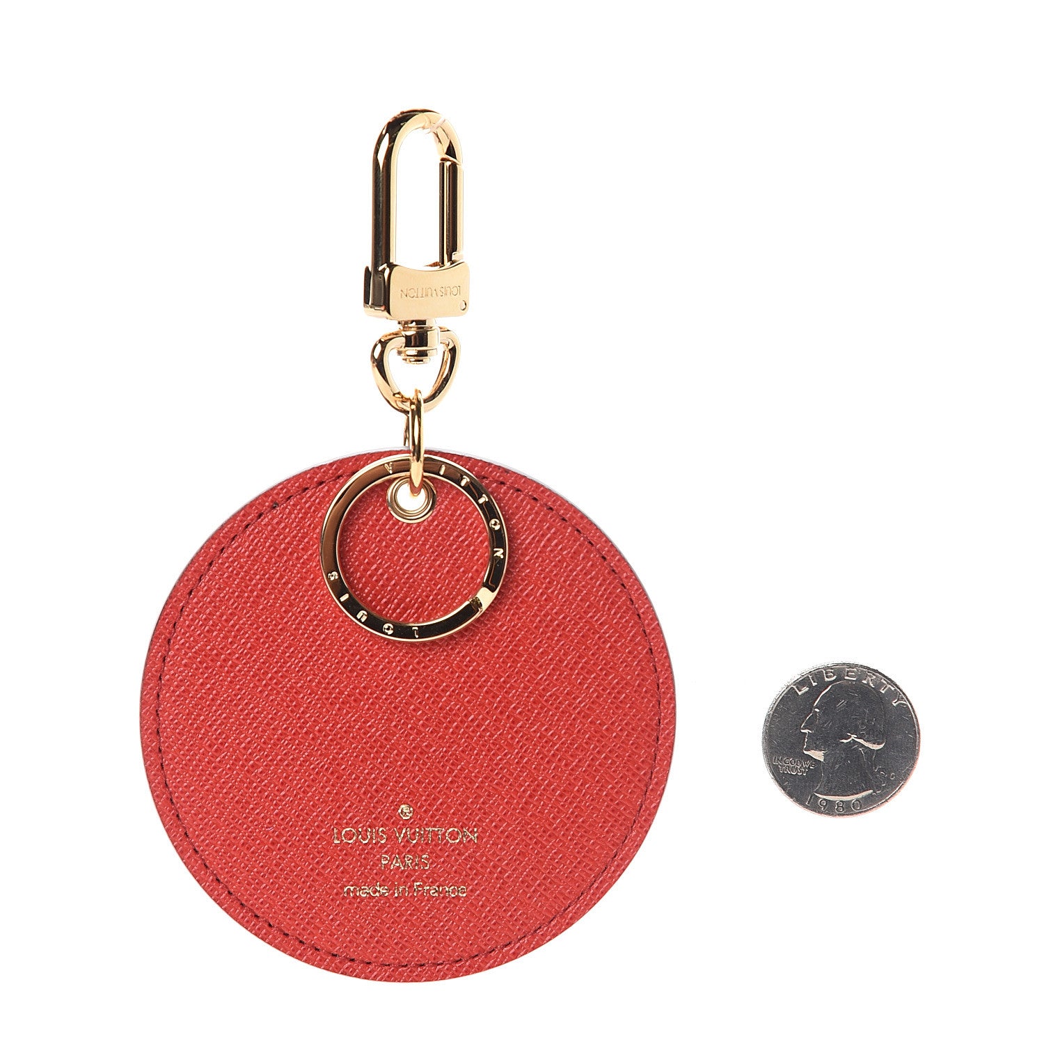 Louis Vuitton Monogram 2019 Christmas Animation Paris Bag Charm Key Ring 2 of 3