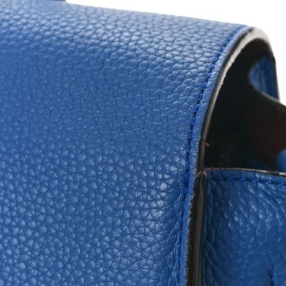 Mulberry Classic Grain Calfskin Small Bayswater Porcelain Blue 11 of 14