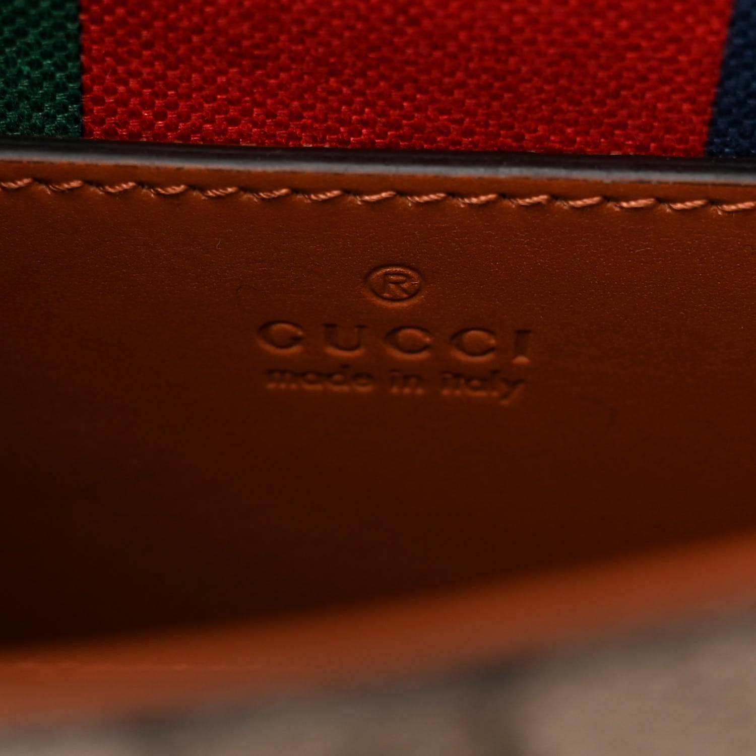 Gucci X DANS LE VERT Textured Dollar Calfskin GG Supreme Monogram Web Mini Horsebit 1955 Shoulder Bag Dusty Azure Beige Ebony 7 of 10