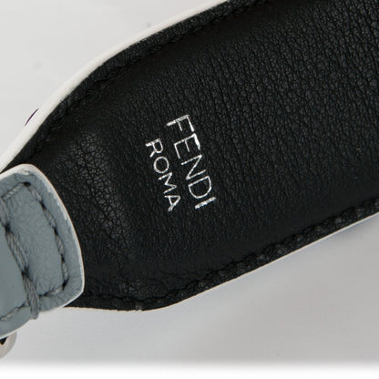 Fendi Vitello Dolce Flowerland Studded Strap You Polvere Black Multicolor 4 of 4