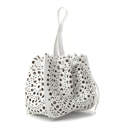 Alaia Lux Calfskin Vienne Rose-Marie 19 Bag White 3 of 7