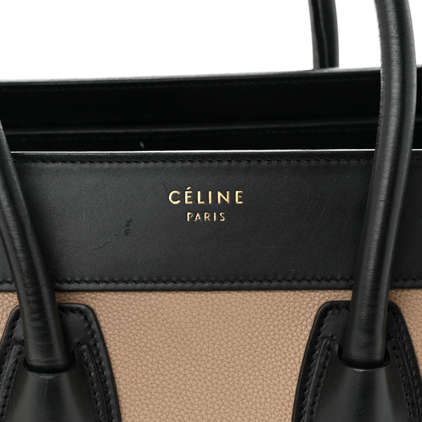Nubuck Smooth Calfskin Micro Tri-Color Luggage