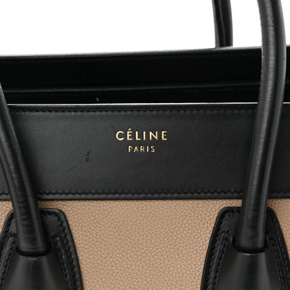 Celine Nubuck Smooth Calfskin Micro Tri-Color Luggage 7 of 16