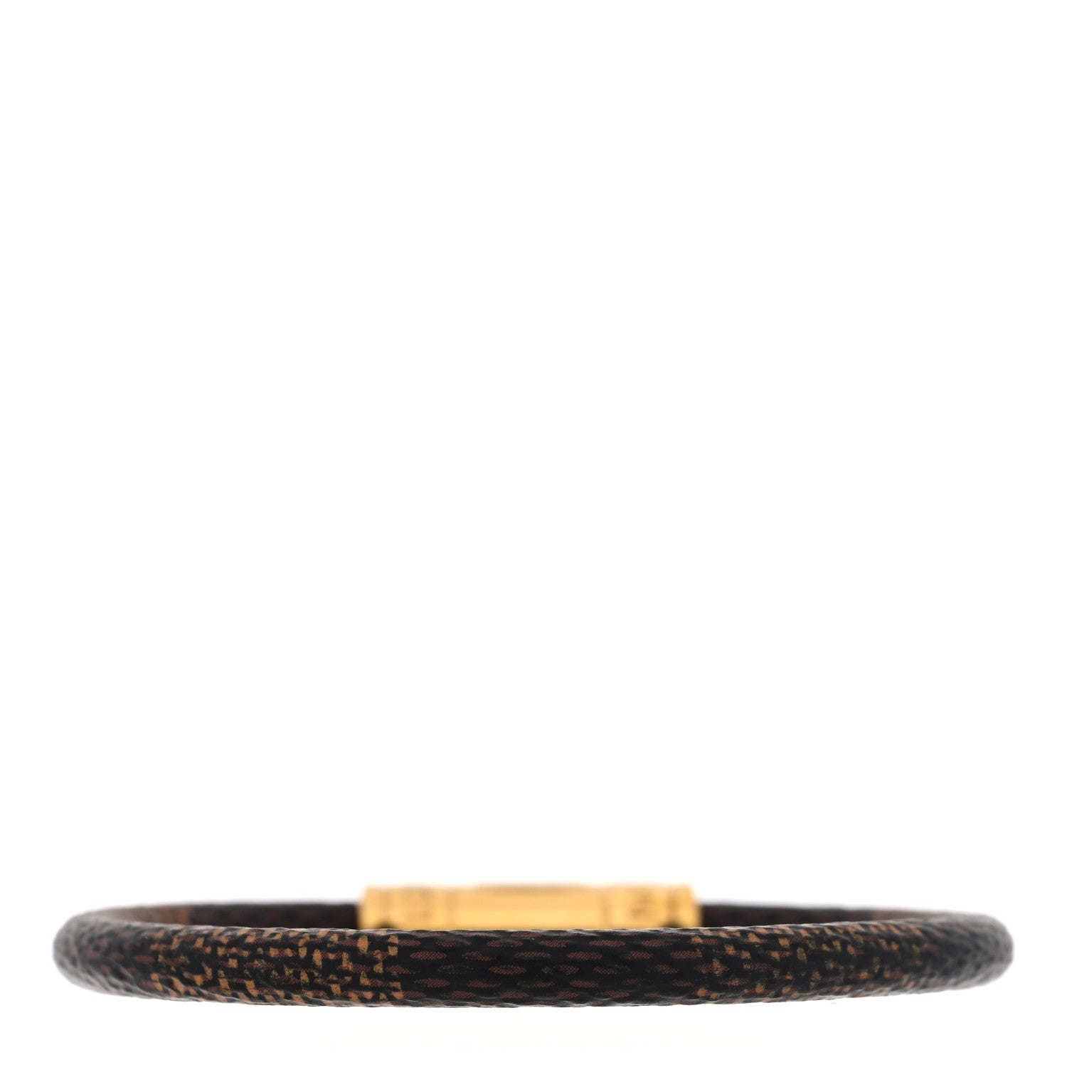 Louis Vuitton Damier Ebene Keep It Bracelet 17 3 of 5