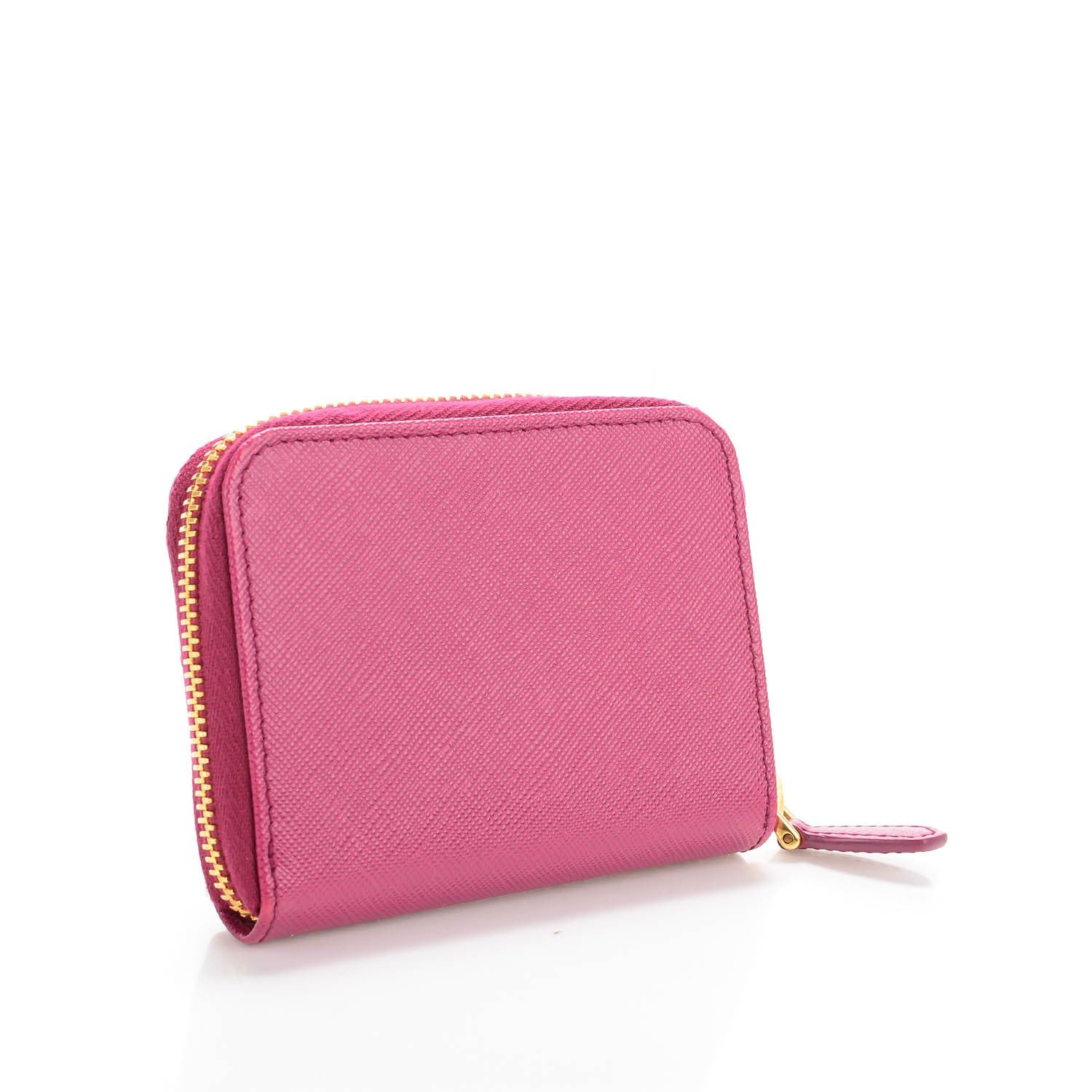 Prada Saffiano Metal Coin Purse Ametista 3 of 8