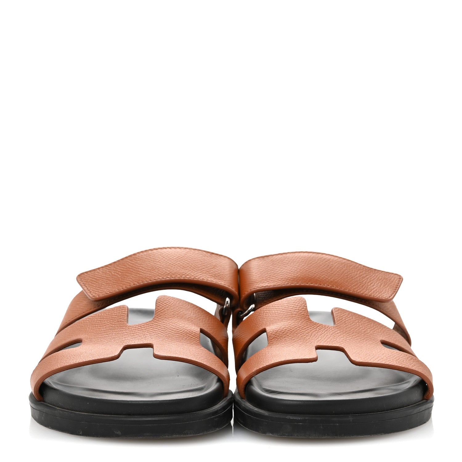 Hermes Epsom Womens Chypre Sandals 36 Natural 3 of 11