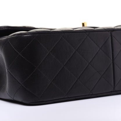 Chanel Lambskin Quilted Jumbo Double Flap Black 6 of 17