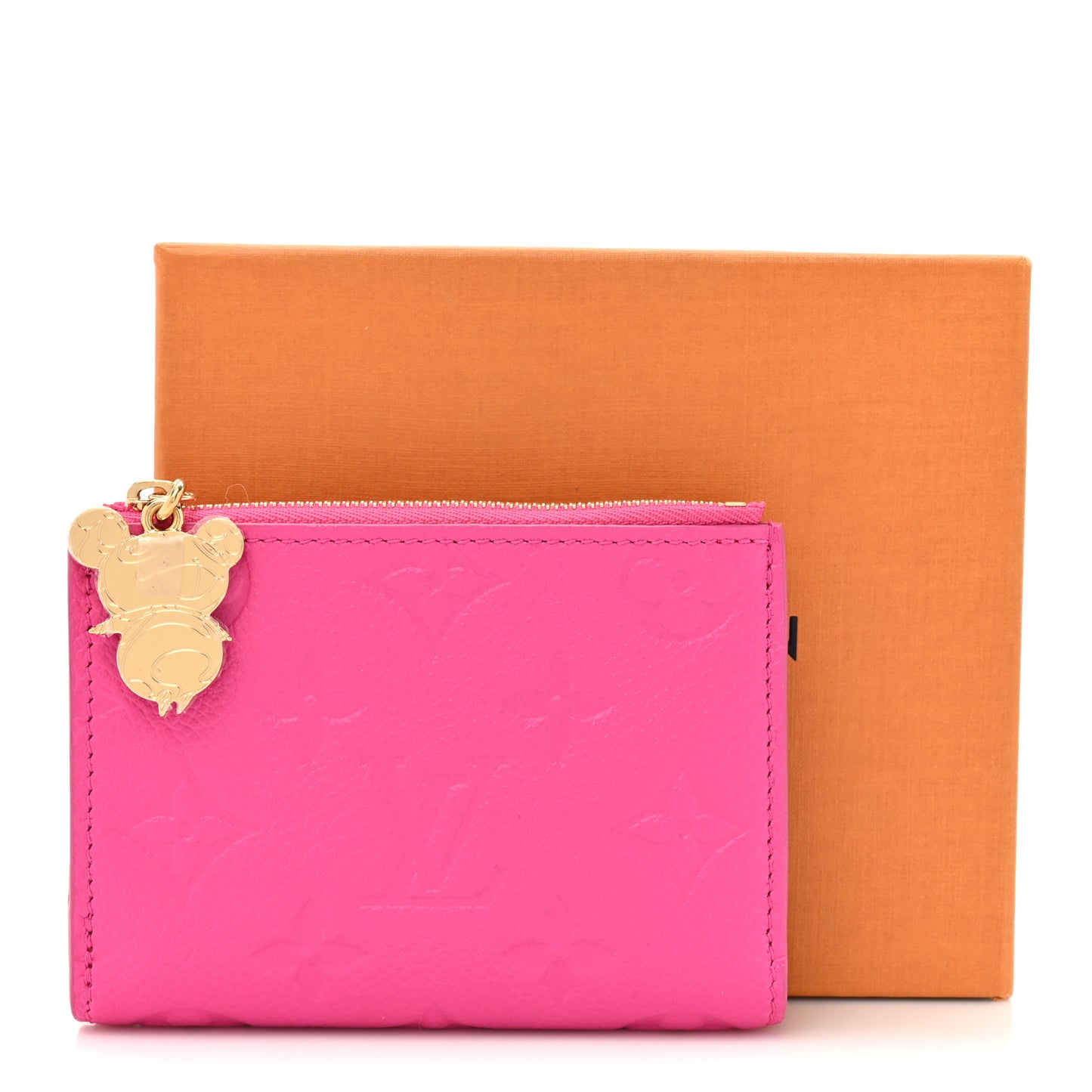 X TM Empreinte Monogram Lisa Wallet Kawaii Pink