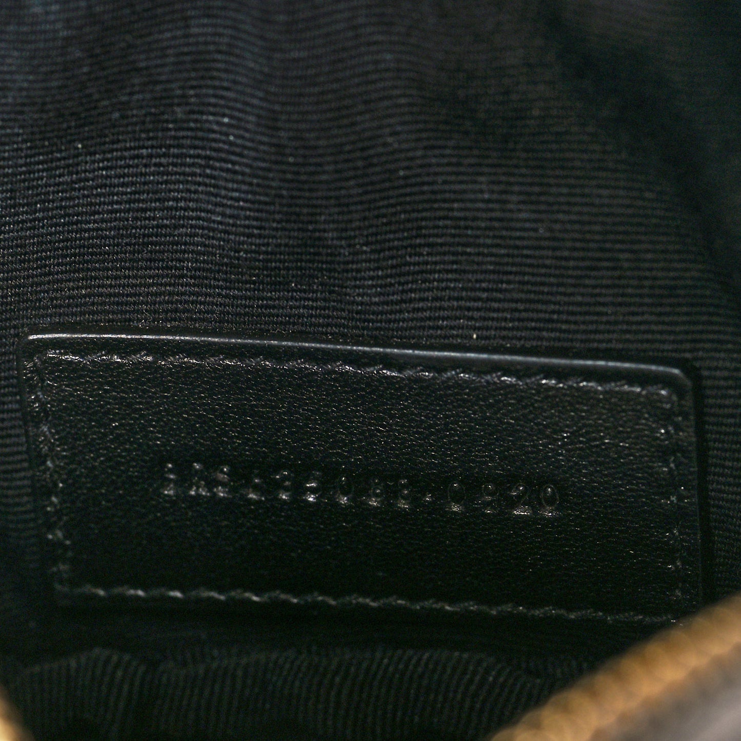 Grain De Poudre Matelasse Monogram Baby Lou Camera Bag Fog