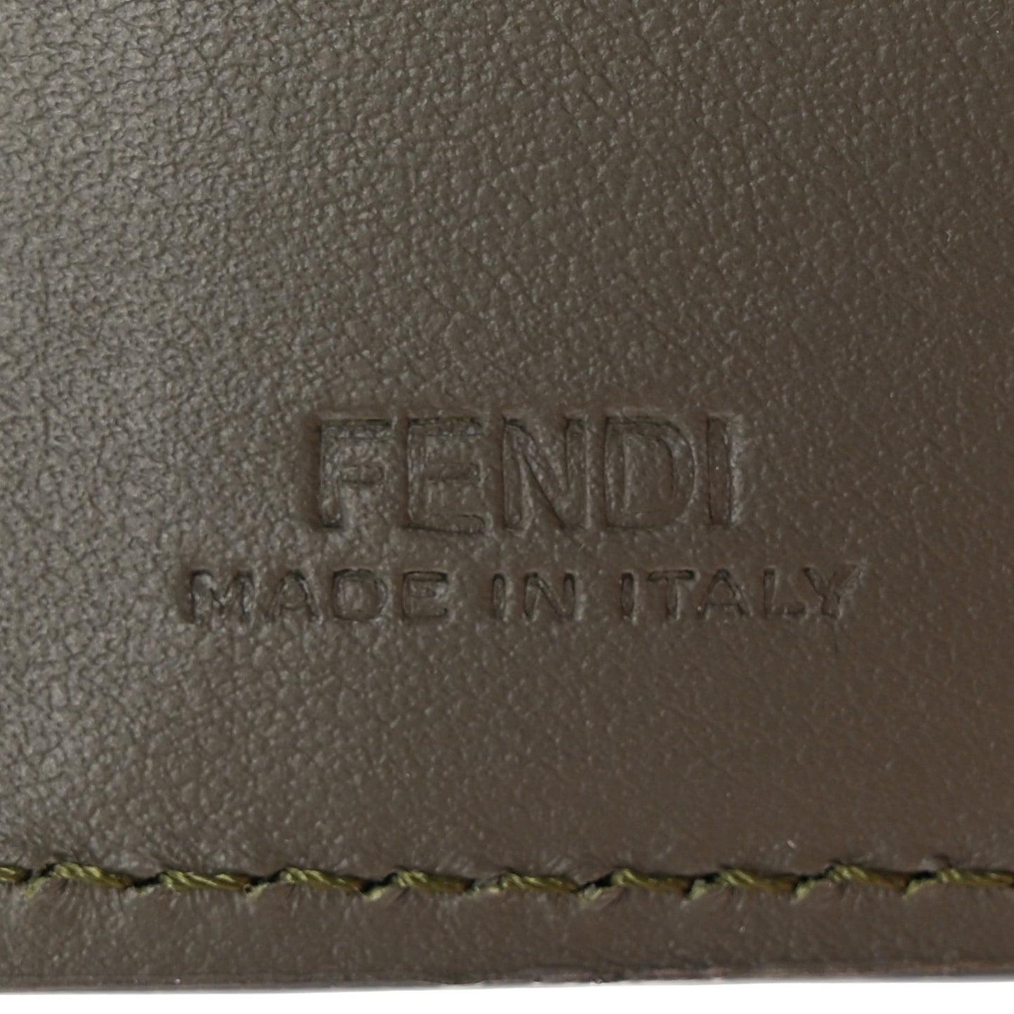 Vitello Cruise F is Fendi Micro Tri-Fold Envelope Wallet Asparago