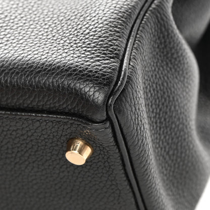 Hermes Taurillon Clemence Kelly Retourne 32 Black 11 of 21