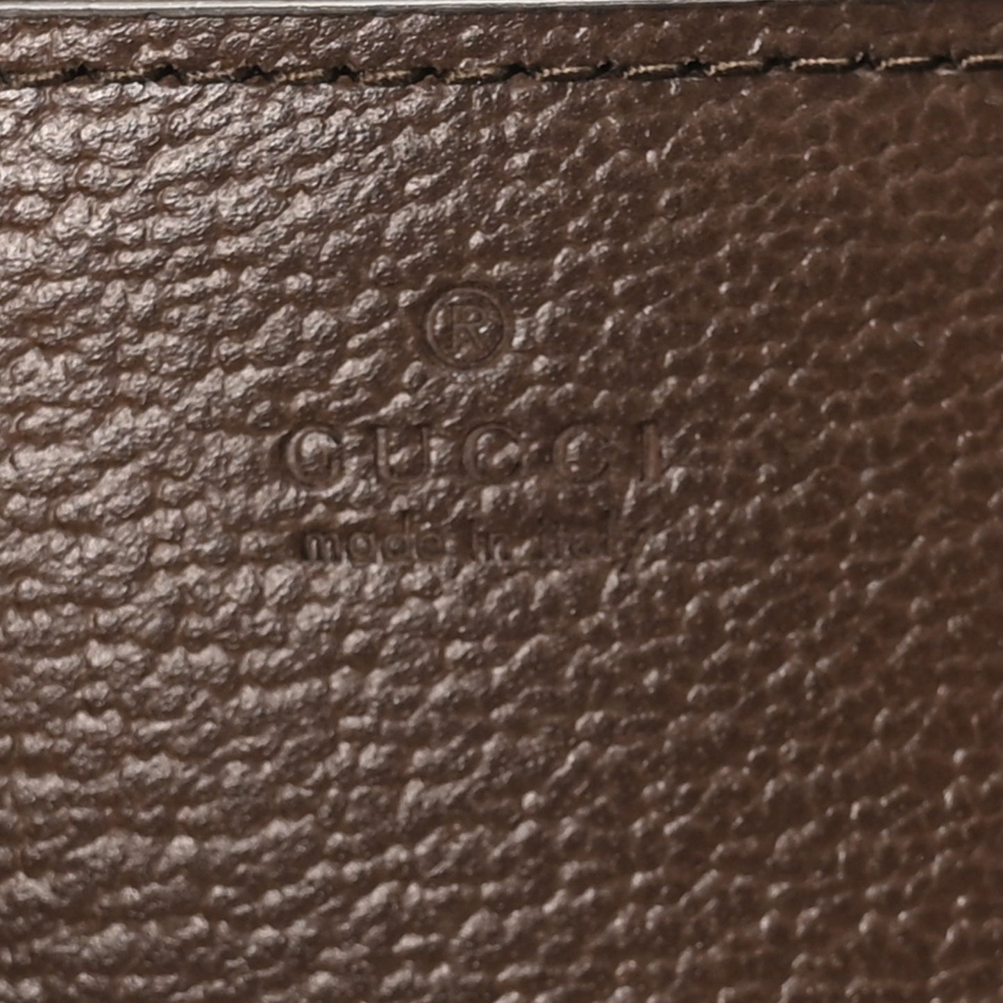 GG Supreme Monogram Textured Dollar Calfskin Mini Ophidia Chain Bag Beige Ebony