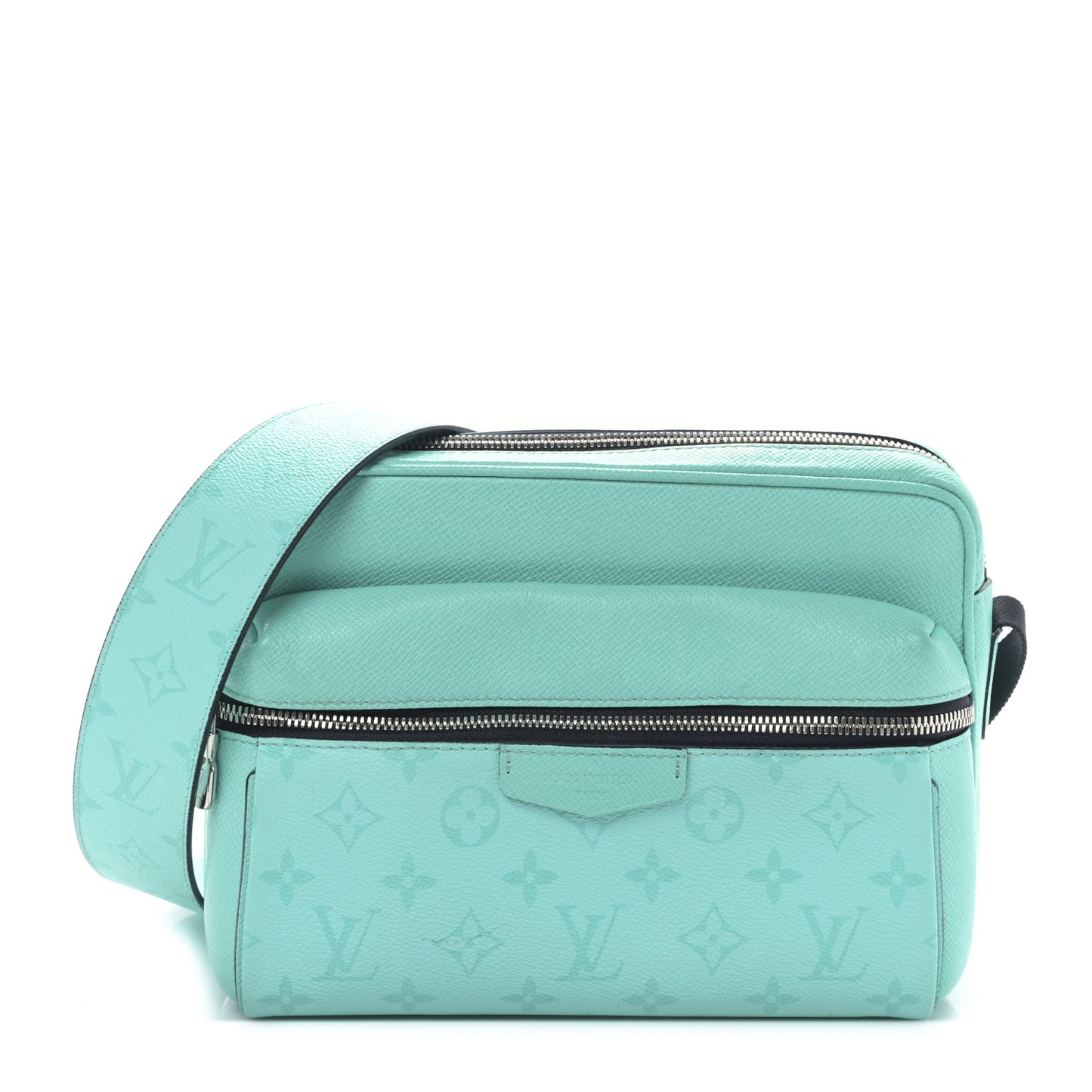 Taiga Monogram Outdoor Messenger Miami Green