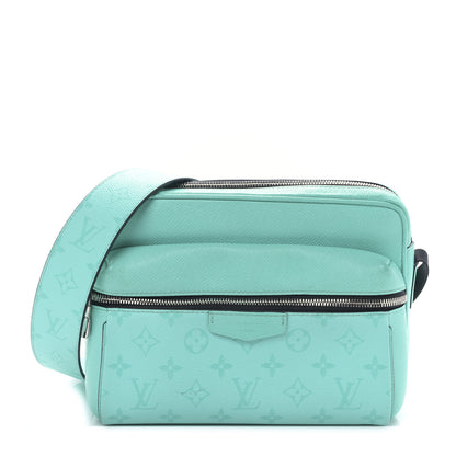Louis Vuitton Taiga Monogram Outdoor Messenger Miami Green 1 of 8
