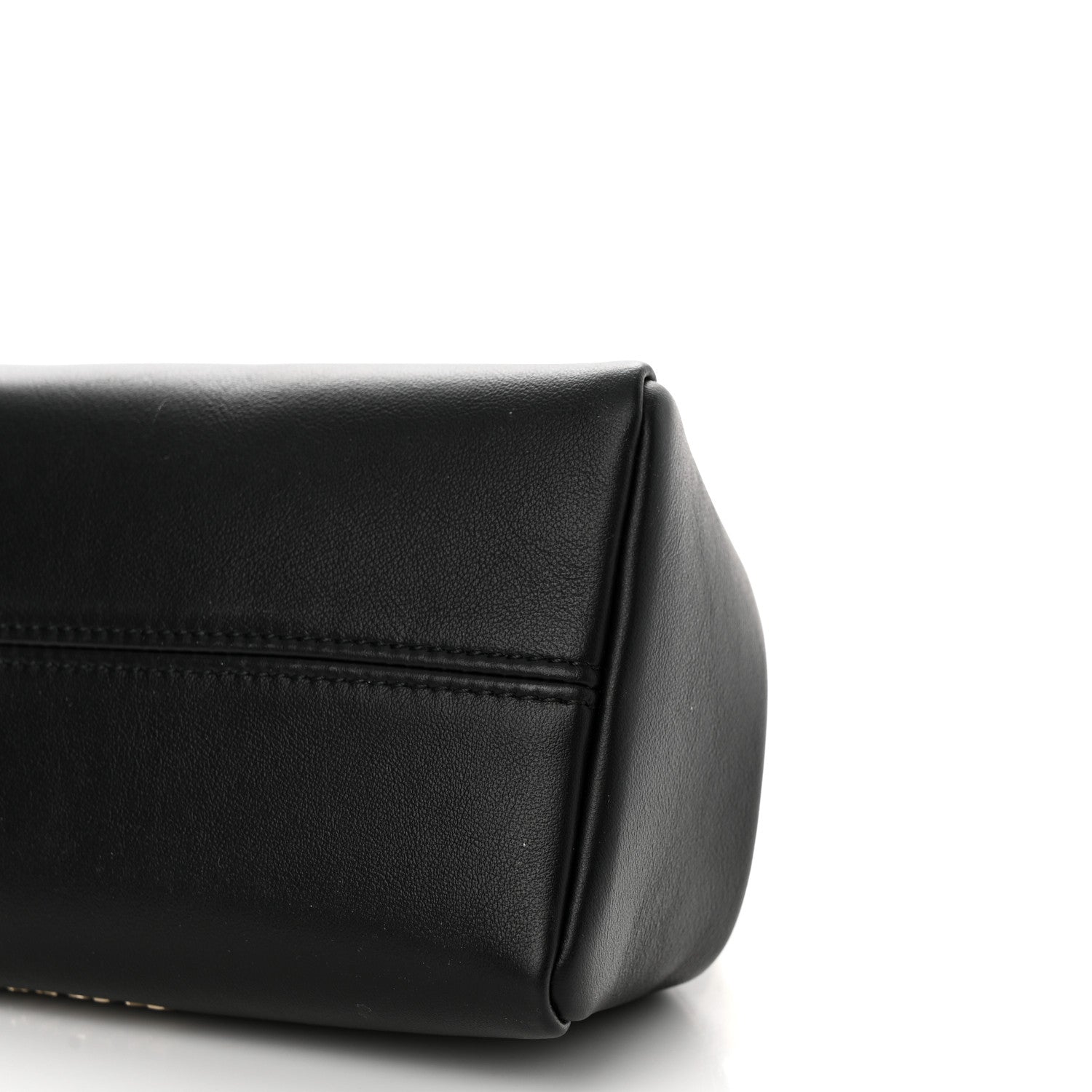 Bulgari Nappa Serpentine Clutch With Strap Black 11 of 11