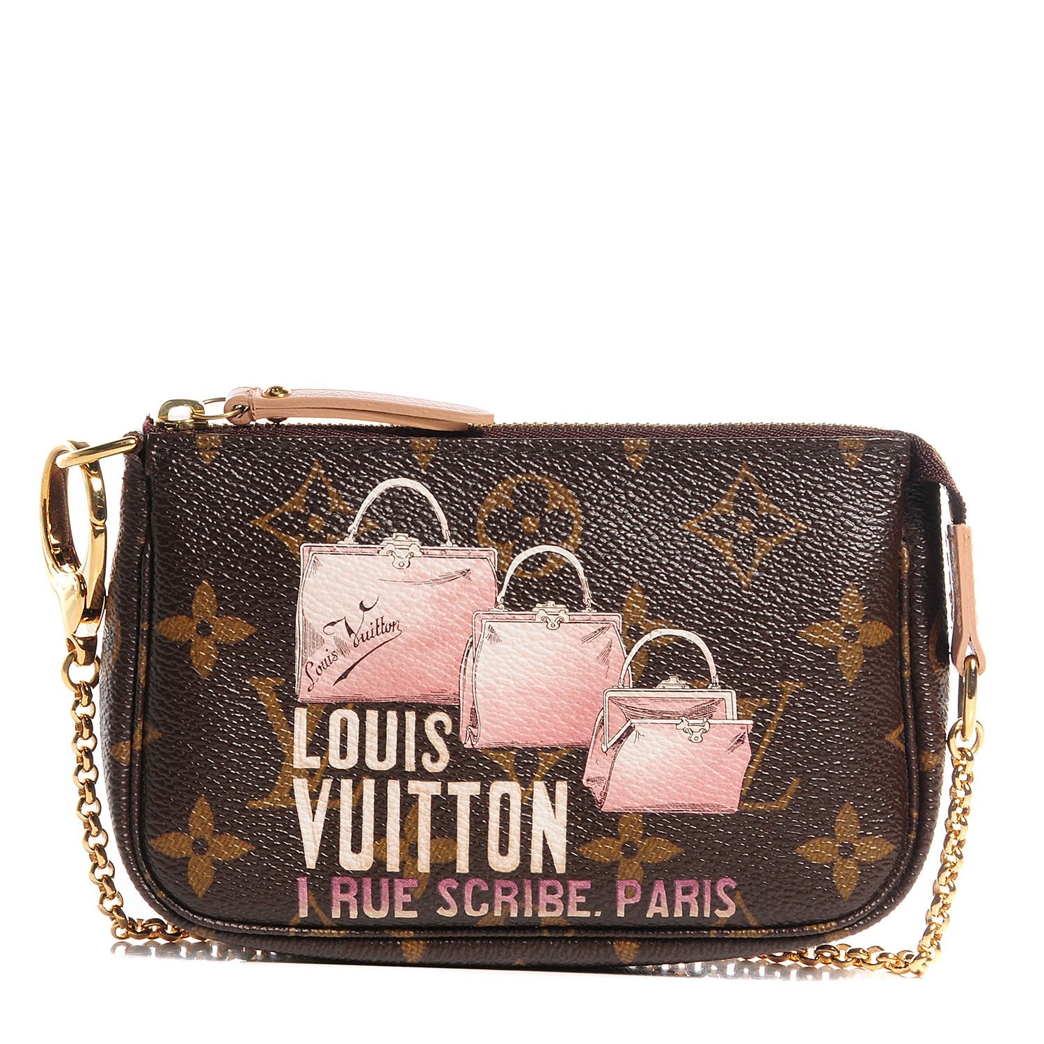 Louis Vuitton Monogram Affiche Mini Pochette Accessories 1 of 8