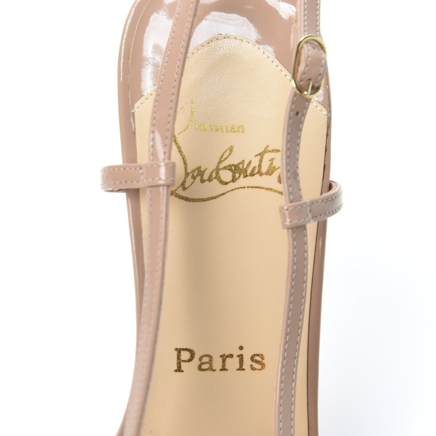 Patent Mimini Asymmetric 100 Strappy Sandals 40 Nude