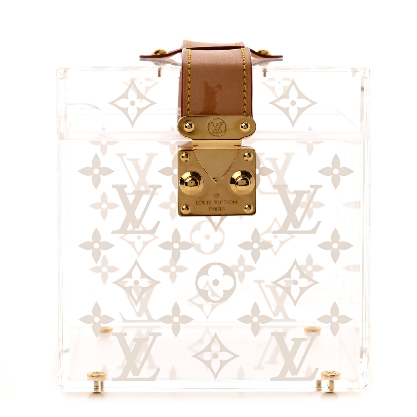 Transparent Plexiglass Cube Scott Box