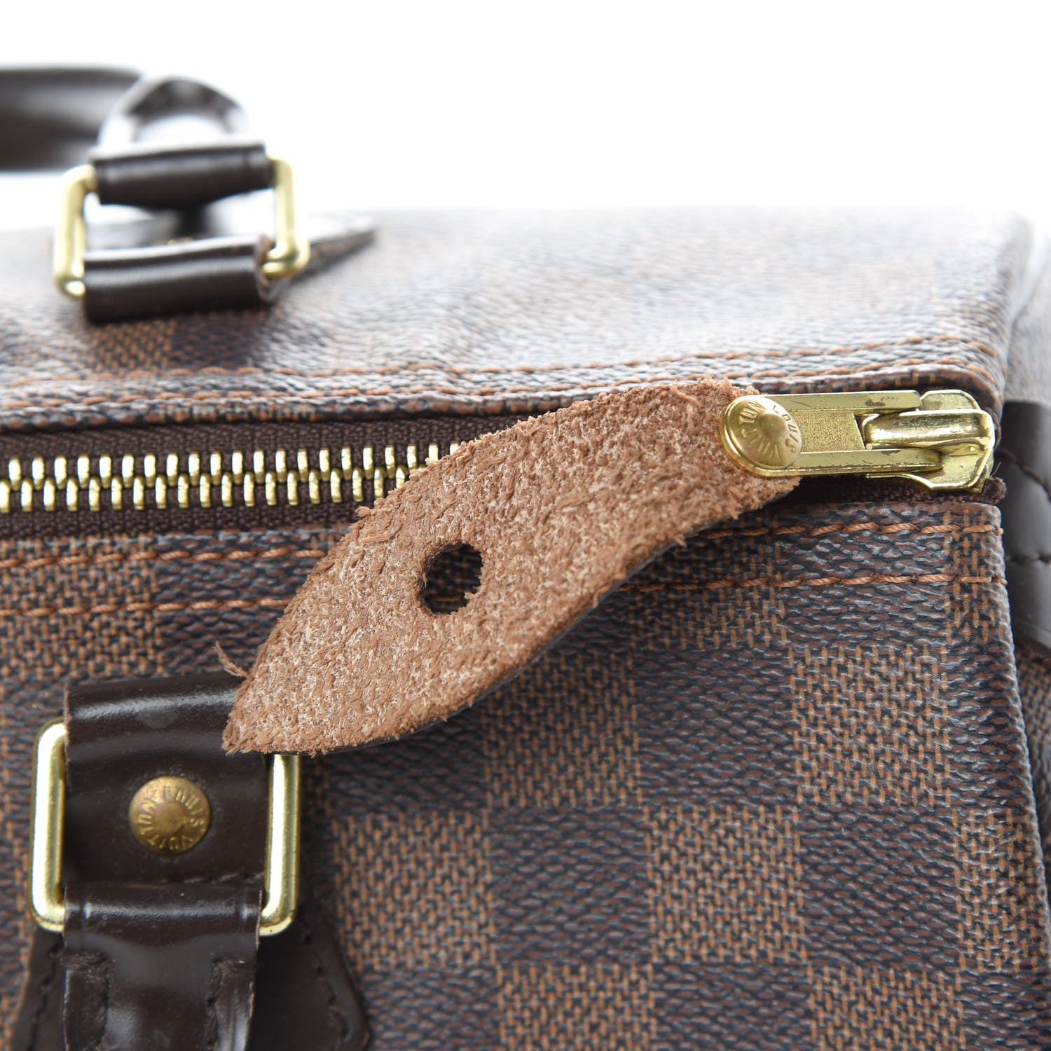 Louis Vuitton Damier Ebene Speedy 30 16 of 16