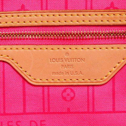 Louis Vuitton Monogram Roses Neverfull MM 7 of 8