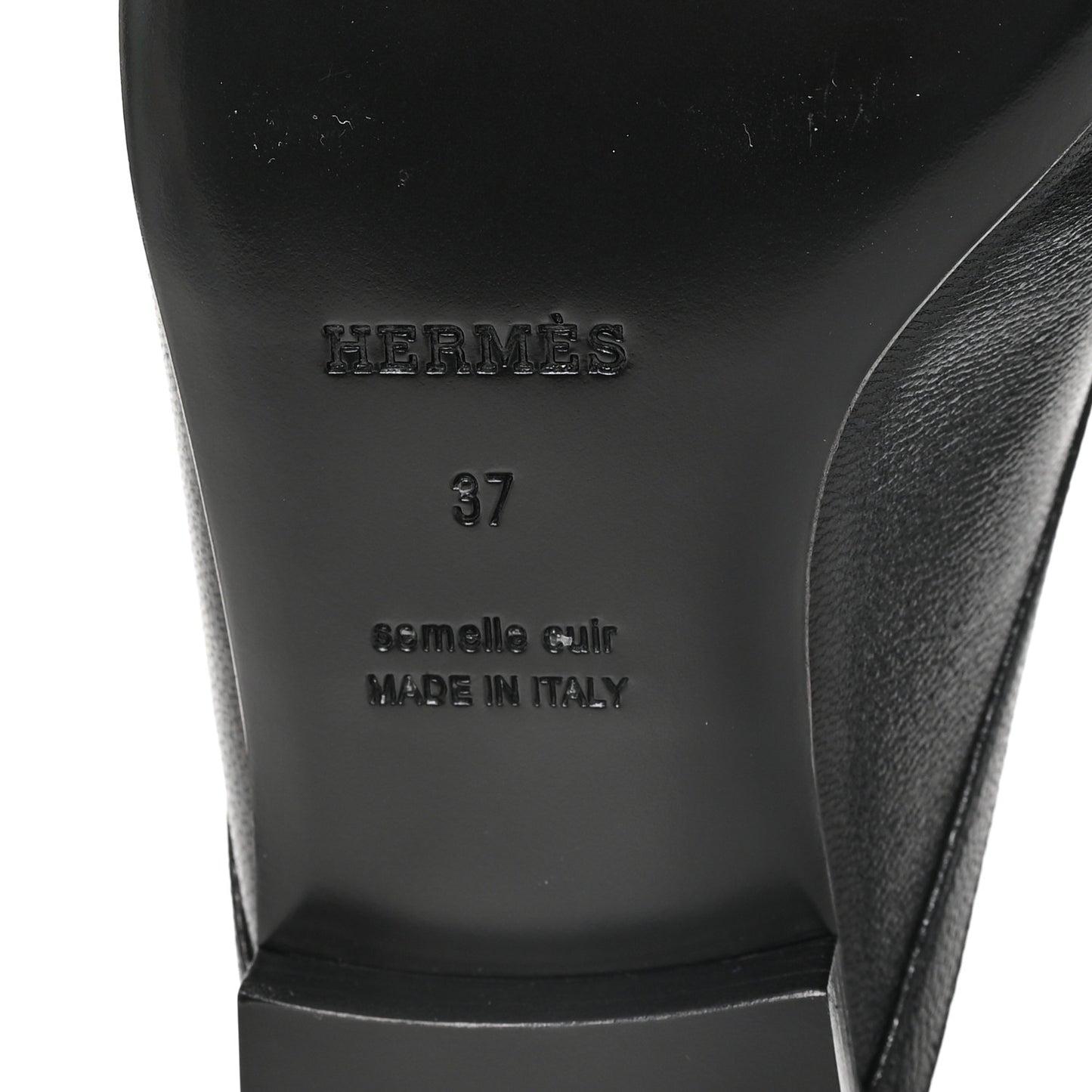 Goatskin Groupie Mules 37 Black