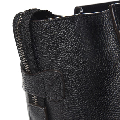 Celine Drummed Calfskin Mini Luggage Black 11 of 11
