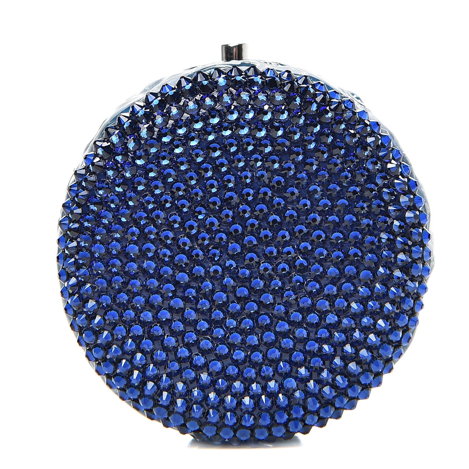 Judith Leiber Crystal French Macarons Minaudiere Pill Box Blue 1 of 6