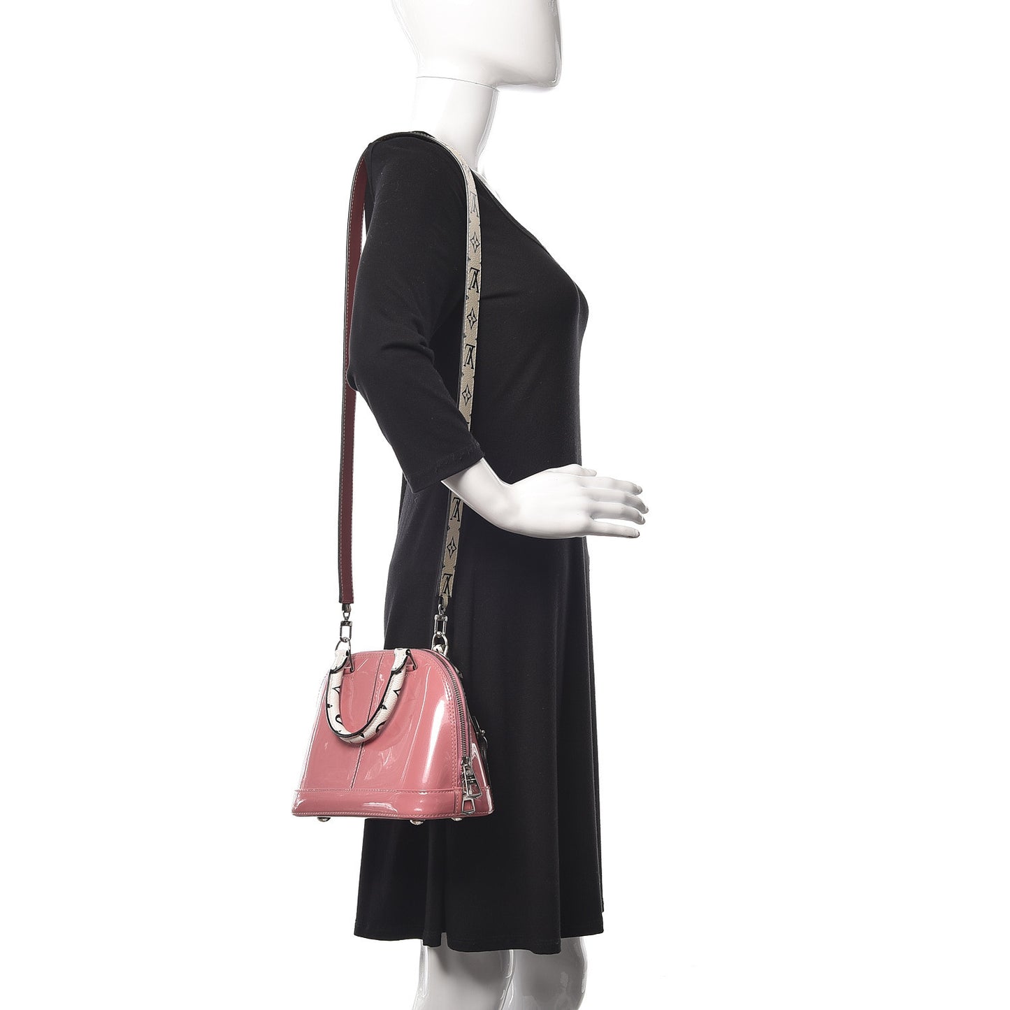 Patent Monogram Alma BB Rose Blush