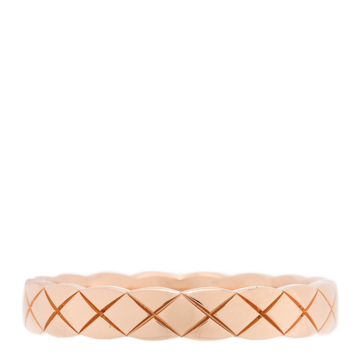 18K Beige Gold Mini Coco Crush Ring 52 6