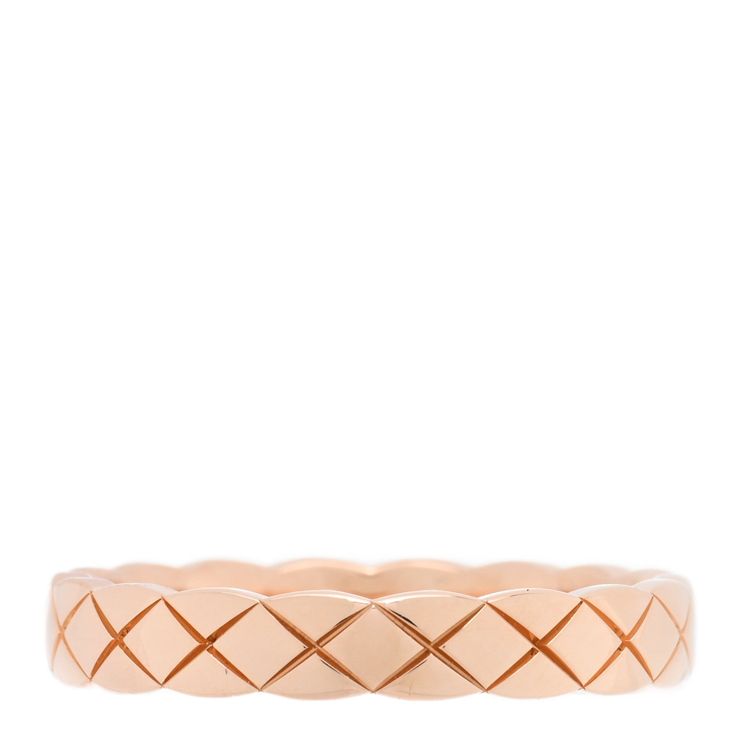 Chanel 18K Beige Gold Mini Coco Crush Ring 52 6 3 of 5