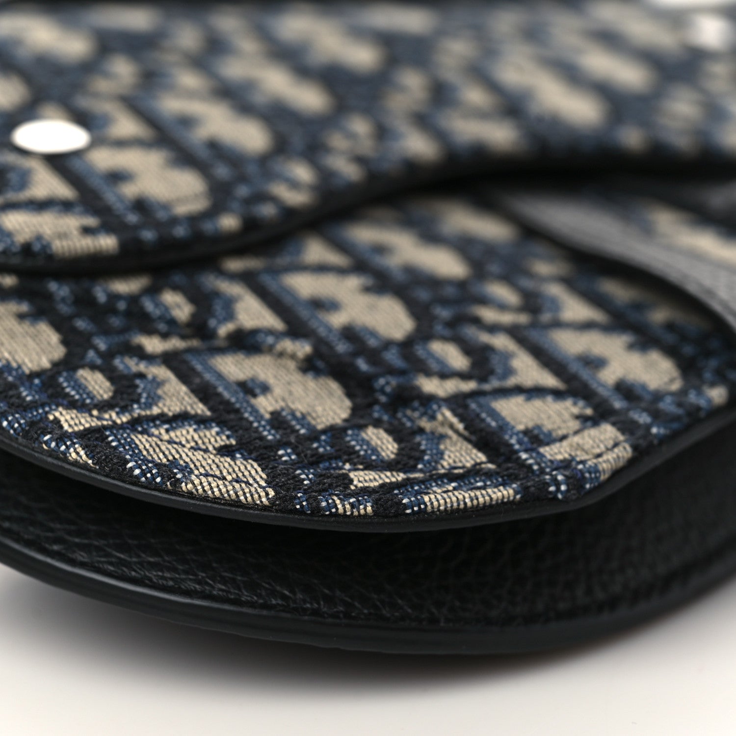 Christian Dior HOMME Oblique Saddle Belt Bag Blue 7 of 8