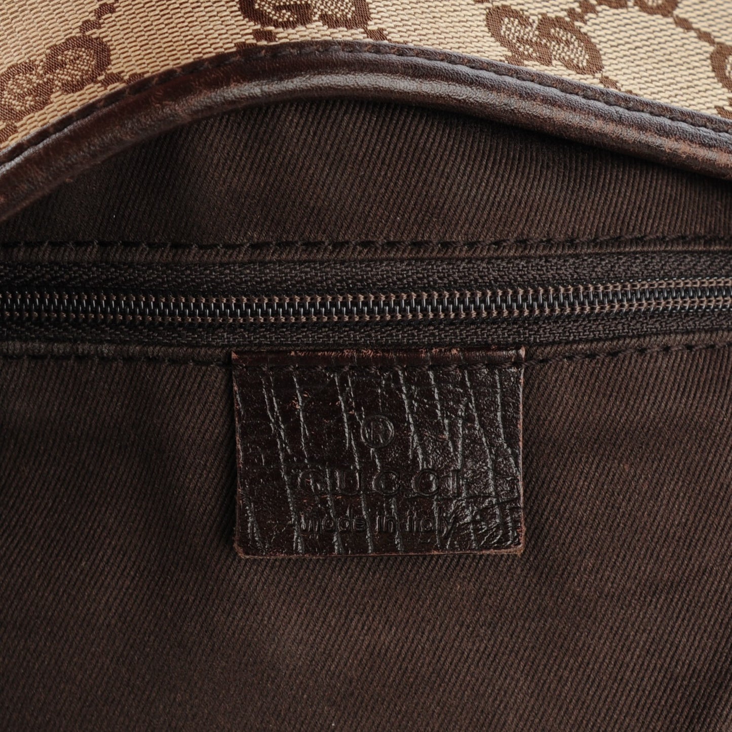 Monogram Web Jackie O Hobo Dark Brown