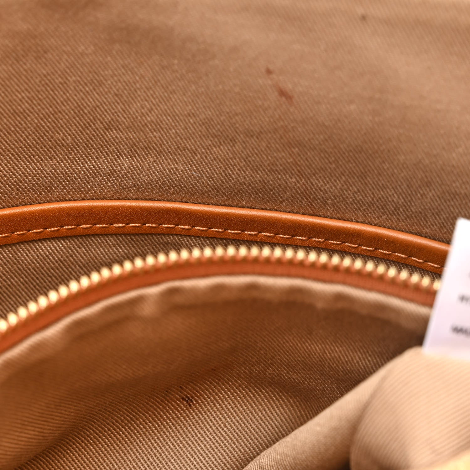 MCM Visetos Medium Crossbody Pouch Cognac 8 of 11