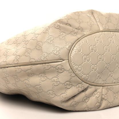 Gucci Guccissima Pelham Medium Hobo Beige 9 of 14