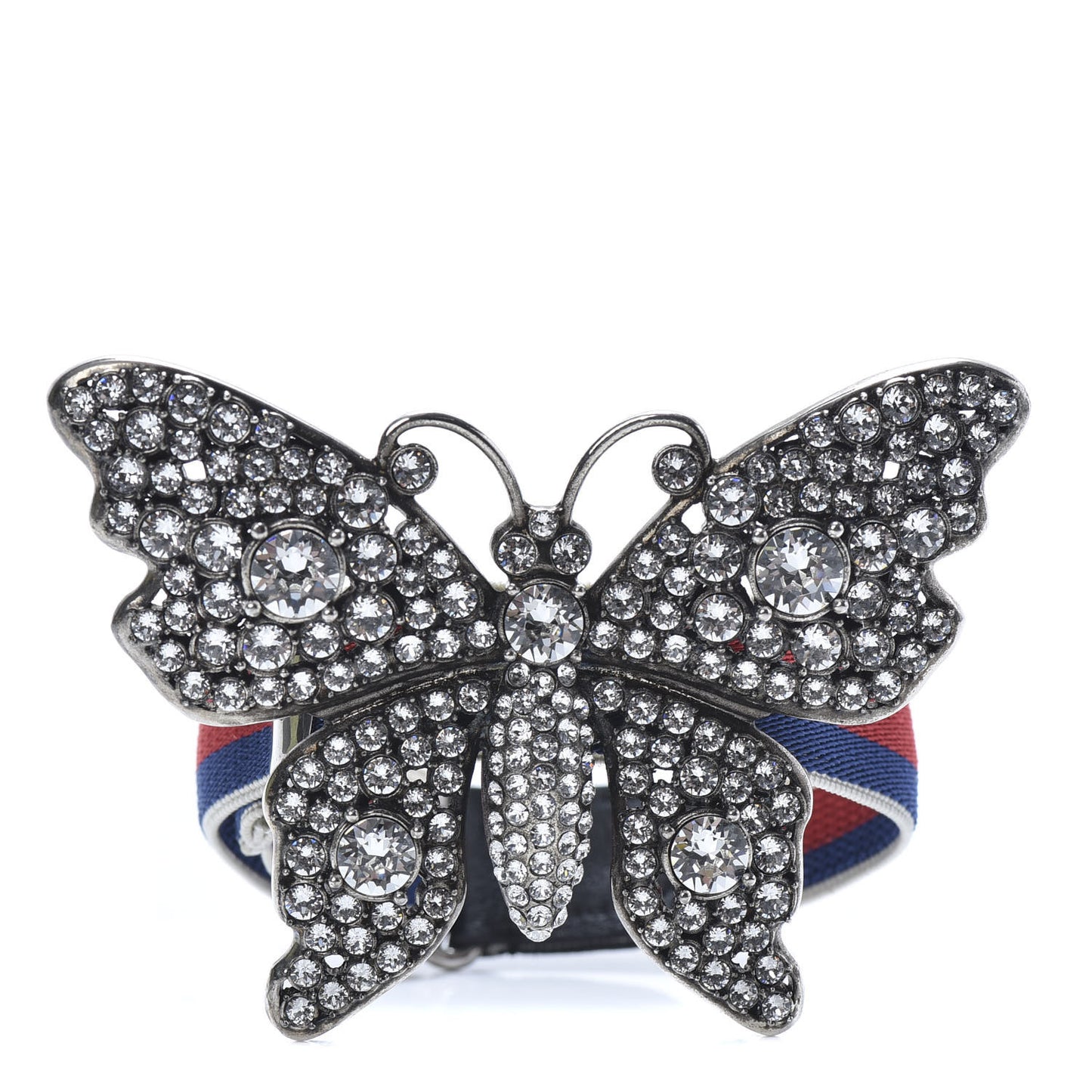 Web Crystal Butterfly Bracelet