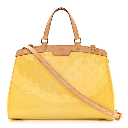 Louis Vuitton Vernis Brea MM Citrine 1 of 19