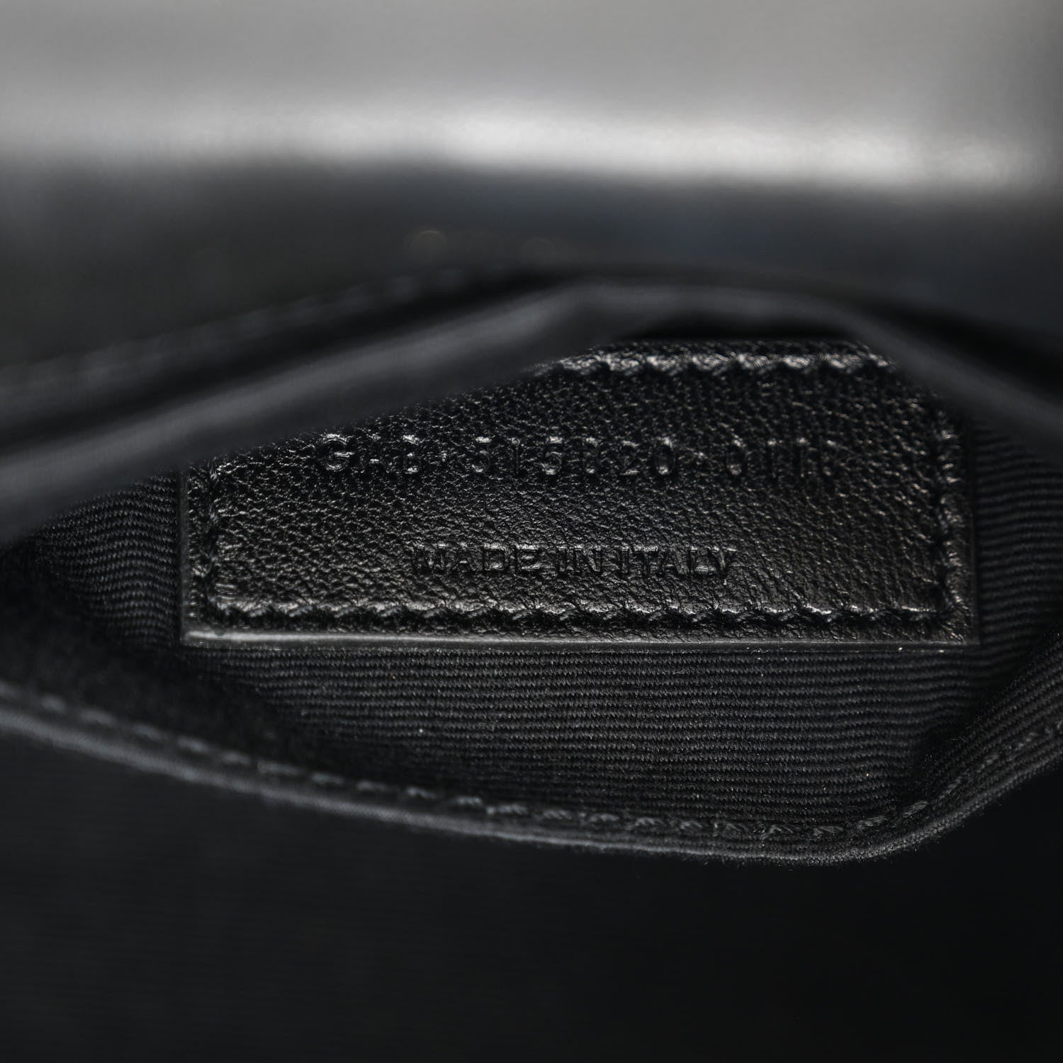 Saint Laurent Lambskin Patchwork Monogram Small Jamie Black 7 of 11