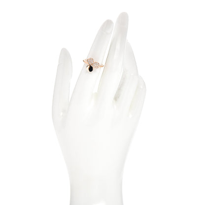Tiffany 18K Rose Gold Diamond Paper Flowers Ring 49 5 2 of 5
