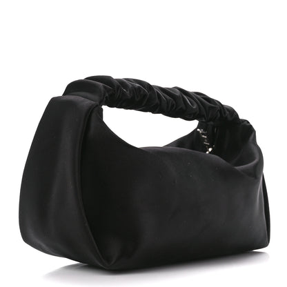 Alexander Wang Satin Mini Scrunchie Bag Black 4 of 11