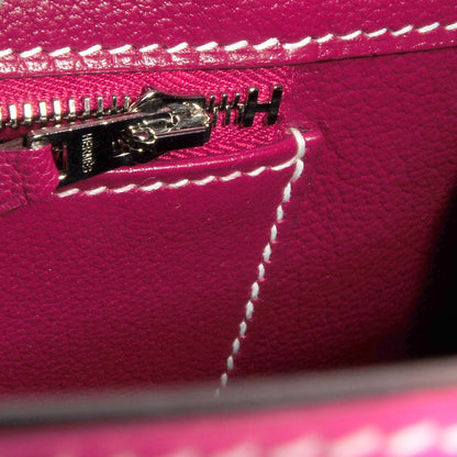 Hermes Epsom Candy Birkin 35 Rose Tyrien and Rubis 13 of 15