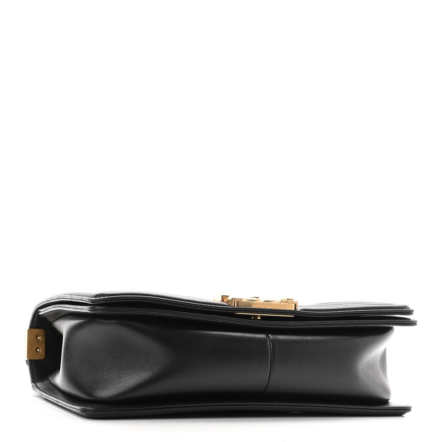 Chanel Lambskin Quilted Medium Boy Flap Black 4 of 11