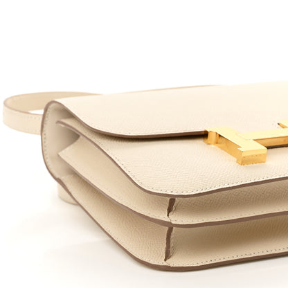 Hermes Epsom Constance 18 Craie 10 of 12