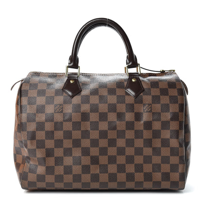 Louis Vuitton Damier Ebene Speedy 30 1 of 17