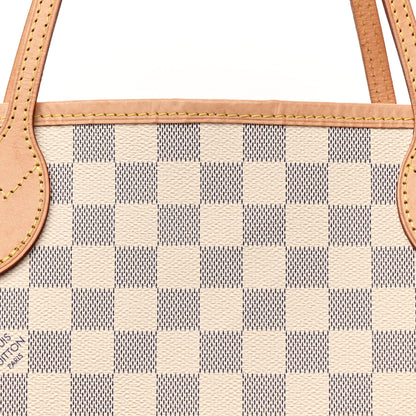 Louis Vuitton Damier Azur Neo Neverfull GM Rose Ballerine 9 of 14