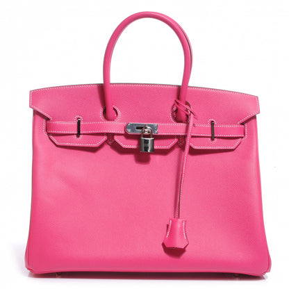 Hermes Epsom Birkin 35 Rose Tyrien 1 of 10