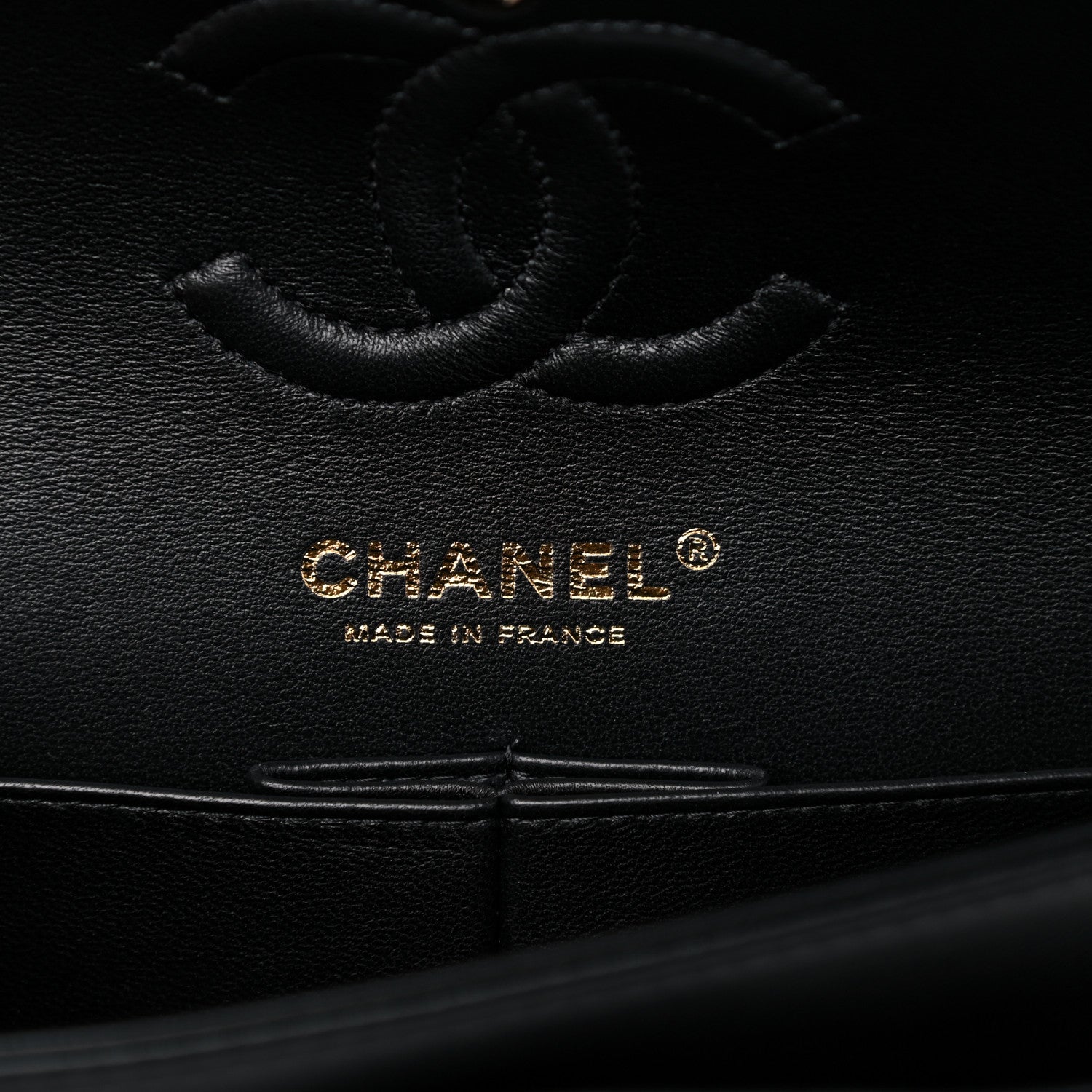Chanel Lambskin Quilted Small Double Flap Black 6 of 10