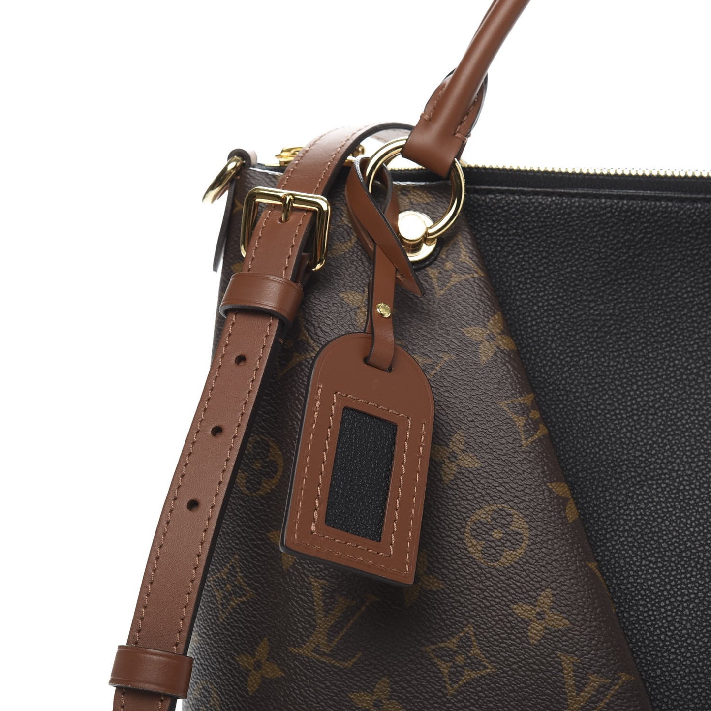 Monogram V Tote MM Black