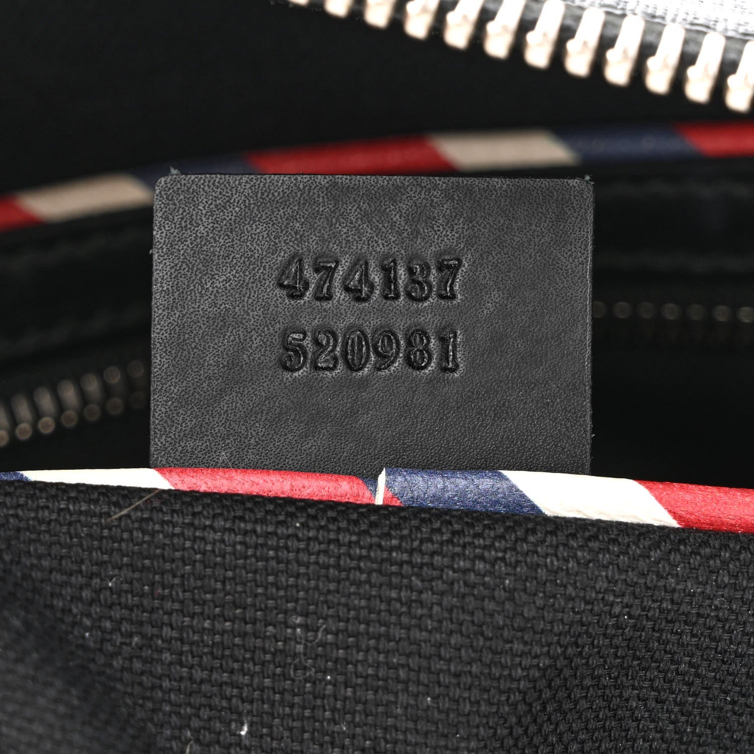 Gucci GG Supreme Monogram Night Courrier Flat Messenger Bag Black Multicolor 7 of 11