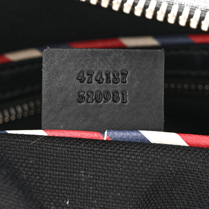 Gucci GG Supreme Monogram Night Courrier Flat Messenger Bag Black Multicolor 7 of 11