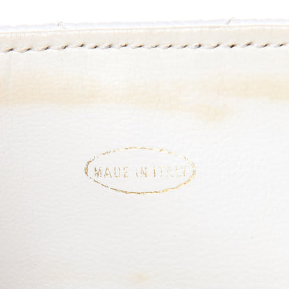 Chanel Caviar Quilted Single Flap Shoulder Bag White 16 of 16